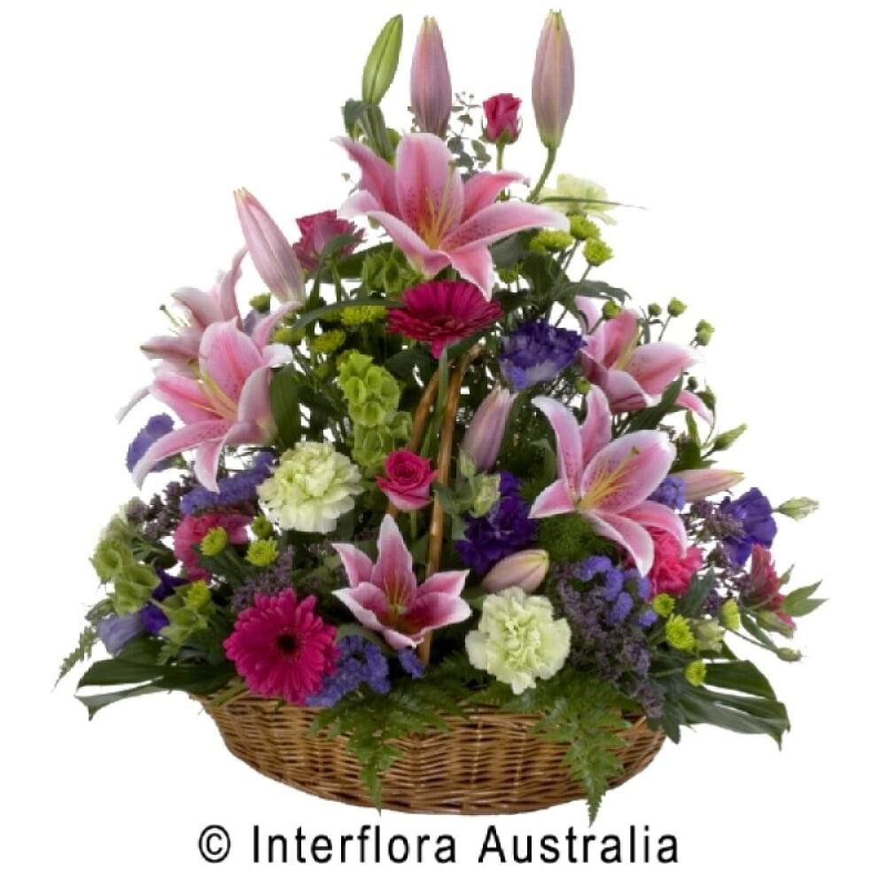 Mixed Flower Basket