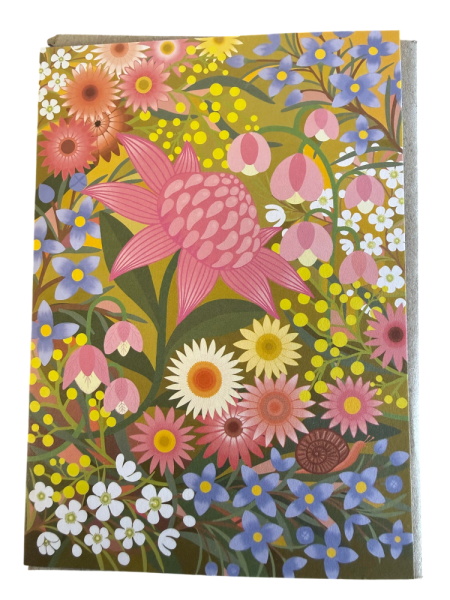 Earth Greetings Card, 100% recycled Australian Made!