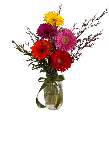 Gerbera Posy Vase